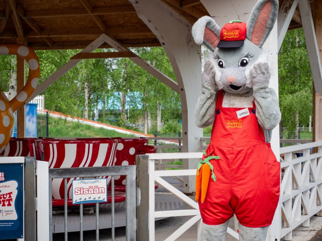 Vauhtipuiston maskotti Vipsu Pupu